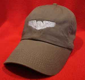 USAF Basic Aircrew Wings hat/ ball cap
