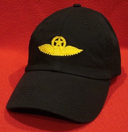 Continental Airlines Pilot wings hat / ball cap
