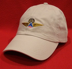 Delta Retro Captain Pilot wings hat / ball cap