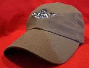 Army Master Aviator wings hat