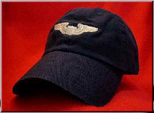 USAF BASIC PILOT WINGS BALL CAP