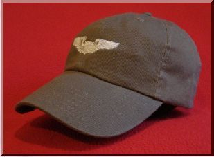 USAF Pilot wings hat