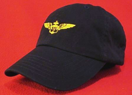 Naval Aviator wings hat