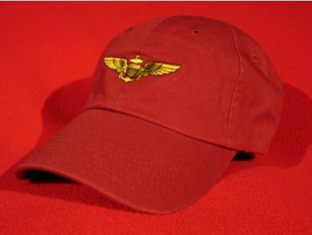 Marine Corps Aviator wings hat