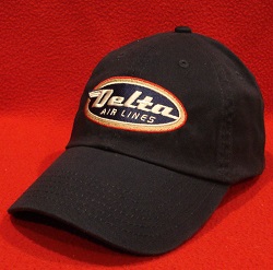 Delta retro airline Logo hat / ball cap
