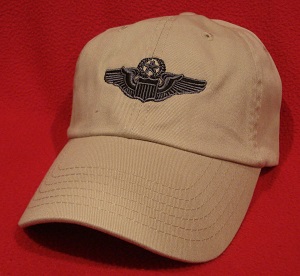 USAF Desert Command Pilot wings hat