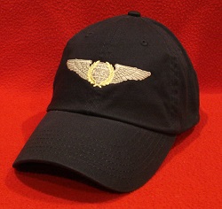 FedEx Captain pilot wings hat / ball cap
