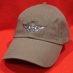 Army Senior Aviator wings hat