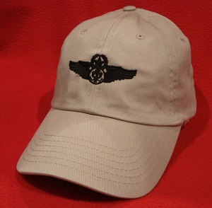 USAF Desert Chief Aircrew wings hat / ball cap