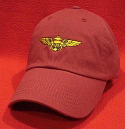 Marine Corps Aviator wings hat